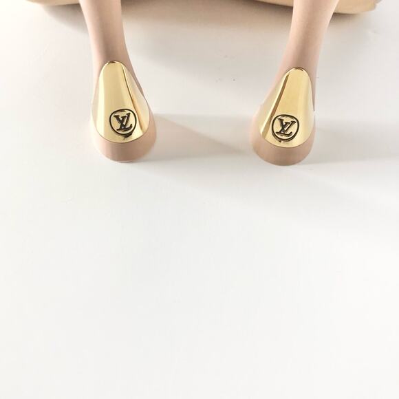 NIB Louis Vuitton Sparkle Slingback Pointed Toe Pumps 37 - Picture 7 of 11